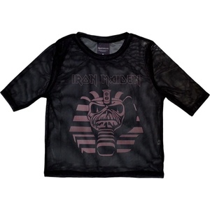 Iron Maiden Powerslave Mummy Black XS Дамски Риза (IMMCT183LB00)