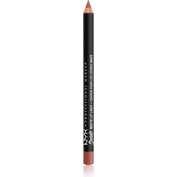 NYX Professional Makeup Suede Matte Lip Liner матиран молив за устни цвят 52 Free Spirit 1 гр