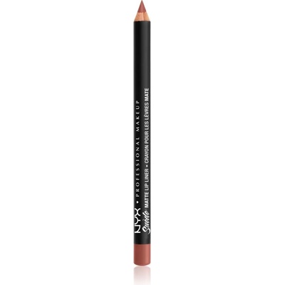 NYX Professional Makeup Suede Matte Lip Liner матиран молив за устни цвят 52 Free Spirit 1 гр