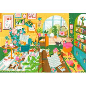 Pieces & Peace - Puzzle Home is Where the Cats are - 1 000 piese
