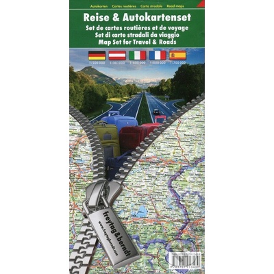 Súbor automáp Reise & Autokartenset