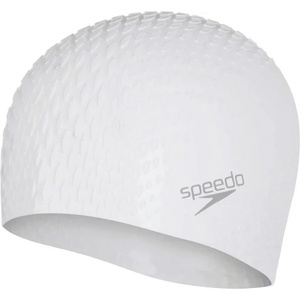 Speedo bubble active + cap бял