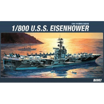 Academy Model Kit loď 14212 USS CVN-69 EISENHOWER 36-14212 1:800