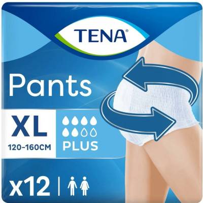 TENA Pants Plus XL absorpčné inkontinenčné nohavičky 12 ks