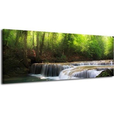 Obraz na plátně-Vodopády plátno 1 100x40