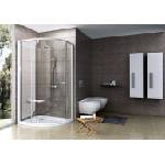 RAVAK Pivot - Четвърткръгла душ кабина PSKK3-100, 97-100 см, бяло/прозрачно стъкло 376AA101Z1 (376AA101Z1)