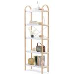Umbra HK Limited Umbra Етажерка с 5 рафта bellwood - цвят бял / дърво (umbra-1016840-668)