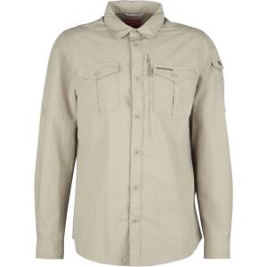Craghoppers Мъжка риза с копчета Craghoppers Nosilife Adventure Langarm Hemd III Shirt - Parchment - размер XXL (033-2216-0315)