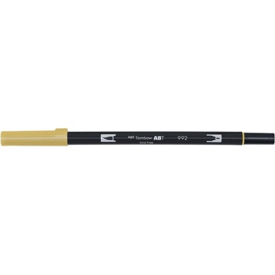 Tombow Tombow Oboustranný štětcový fix ABT Dual Brush Pen, sand (ABT-992)
