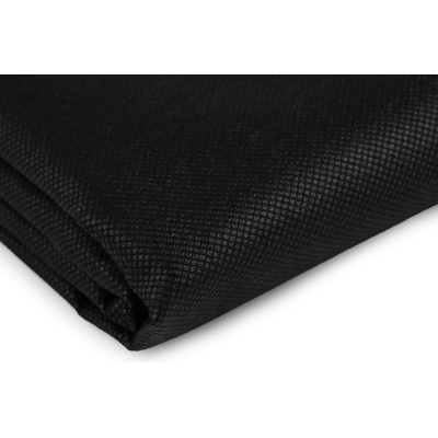 Novolín 80 g/m² šírka 160 cm netkaná textília nelepiaca Čierna