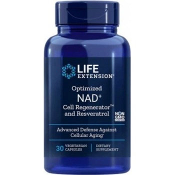 Life Extension NAD+ Cell Regenerator™ and Resveratrol 30 kapslí