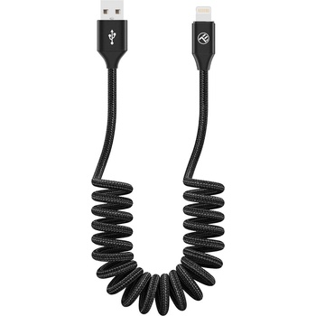 Tellur Кабел Tellur - Extendable, USB-A/Lightning, 1.8 m, черен (TLL155396)