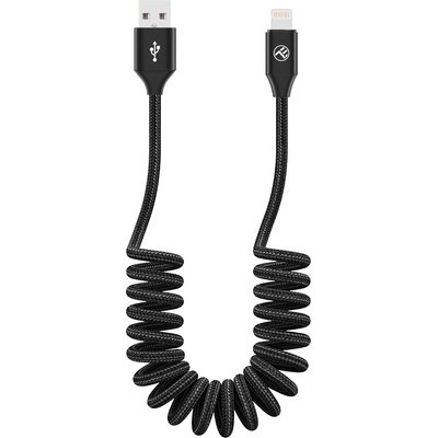 Tellur Кабел Tellur - Extendable, USB-A/Lightning, 1.8 m, черен (TLL155396)