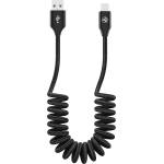 Tellur Кабел Tellur - Extendable, USB-A/Lightning, 1.8 m, черен (TLL155396)