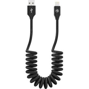 Tellur Кабел Tellur - Extendable, USB-A/Lightning, 1.8 m, черен (TLL155396)
