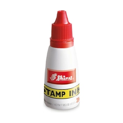 Shiny Razítková barva S-62 červená 28 ml – Zboží Mobilmania