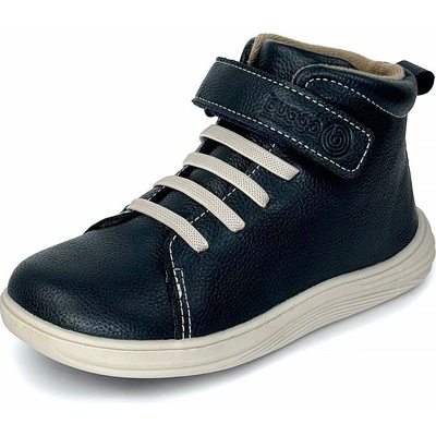 Bugga chlapecké celoroční barefoot boty KAMA navy