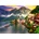 Enjoy - Puzzle Hallstatt Town at Sunset, Austria - 1 000 piese