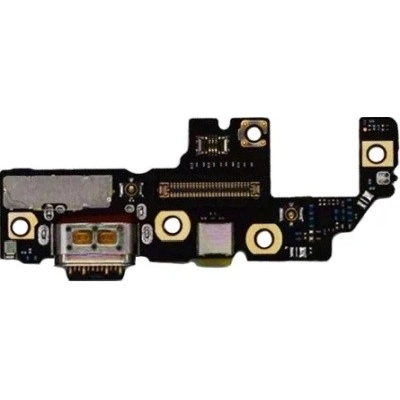 Motorola Razr 40 - Nabíjací Konektor PCB Doska + Mikrofón - 5P68C22842 Genuine Service Pack