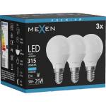 Mexen Nova 3x LED крушка E14, G45, 3W, Студена - 6500K, 315 lm - L101-E14-0365-01x03 (L101-E14-0365-01x03)