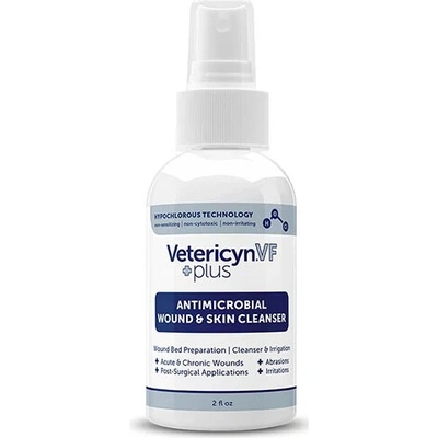 Vetericyn VF+ Antimicrobial Wound skin care sol. 55 ml