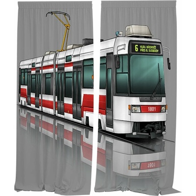 IMPAR Závěsy Tramvaj RT6,140 × 250 cm