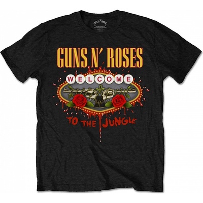 Guns N Roses tričko Welcome To The Jungle
