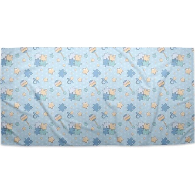 Sablio Uterák Puzzle a cumlíky 70 x 140 cm