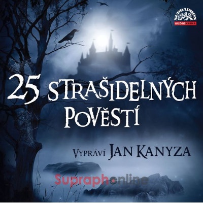 Jan Kanyza 25 strašidelných pověstí-MP3 CD