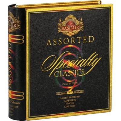 Basilur Book Assorted Specialty plech 32 gastro sáčkov