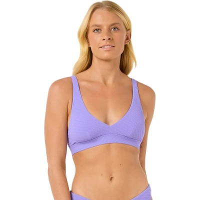 Rip Curl Custom Rib Halter bikini top - Purple (Purple)