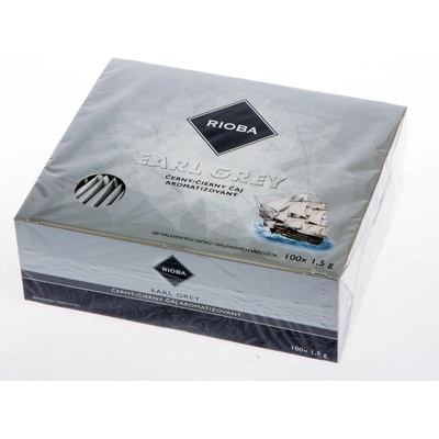 Rioba Čaj Earl Grey 100 x 1,5 g