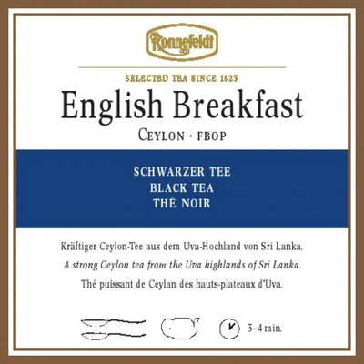 Ronnefeldt english breakfast sypaný čaj 250 g