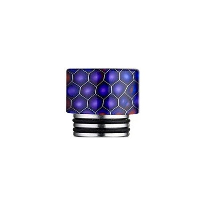 DripTip 810 Snake Pattern kovový guľatý fialová