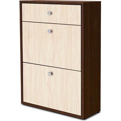 Bogdan Furniture G Шкаф за обувки Мебели Богдан 221, венге и астра