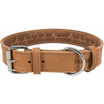 TRIXIE Rustic kožený obojek Heartbeat