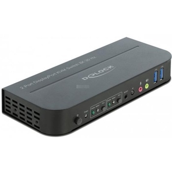 Delock DeLOCK DisplayPort 1.4 KVM Switch 8K 30 Hz с USB 3.2 Gen 1 KVM суич (11482)