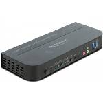  DELOCK DeLOCK DisplayPort 1.4 KVM Switch 8K 30 Hz с USB 3.2 Gen 1 KVM суич (11482)