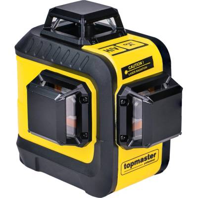 Topmaster Professional Лазерен нивелир Topmaster Pro 3D със зелен лъч 30 м