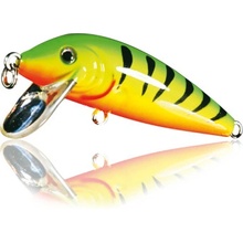 NOMURA SHOUTDOWN MINNOW 5cm 168 GREEN YELLOW RED