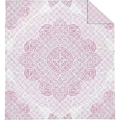 Detexpol přehoz na postel Mandala rosé 170 x 210 cm