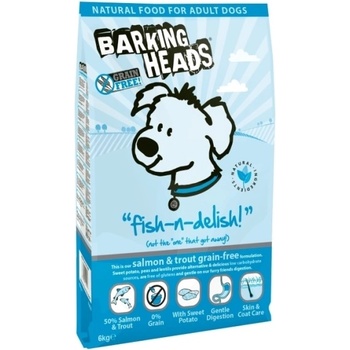Barking Heads Fish-n-Delish New 6 x 2 kg