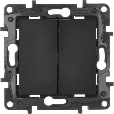 Legrand Nil. Step vypínač sériový č. 5, čierna 3414971841369