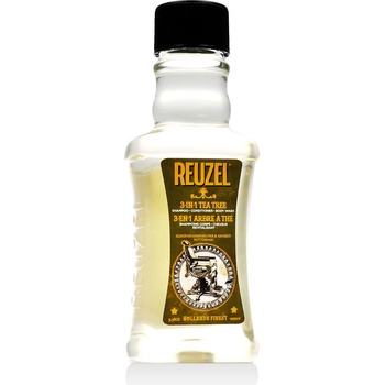 Reuzel Šampón kondicionér a sprchový gél 3v1 Tea Tree 100 ml