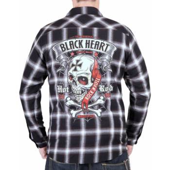 Image 1 of Black heart мъжка риза black heart - crusty demons - ЧЕРЕН - 9646