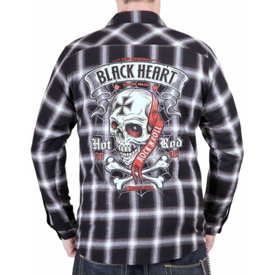 Black heart мъжка риза black heart - crusty demons - ЧЕРЕН - 9646