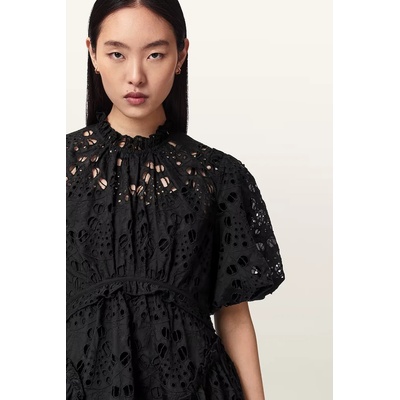 AllSaints разкроена рокля ODETTE (W001DE)