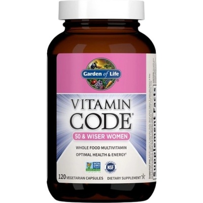 Garden of Life Vitamin Code / 50 & Wiser Women [240 капсули]