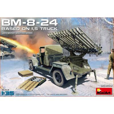MiniArt BM-8-24 Katiusha Based on 1,5t Truck 1:35