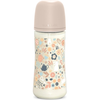 Suavinex Wonderland SX Pro Physiological Anti-Colic бебешко шише L Dense Flow 6 m+ Liberty Pink 360ml